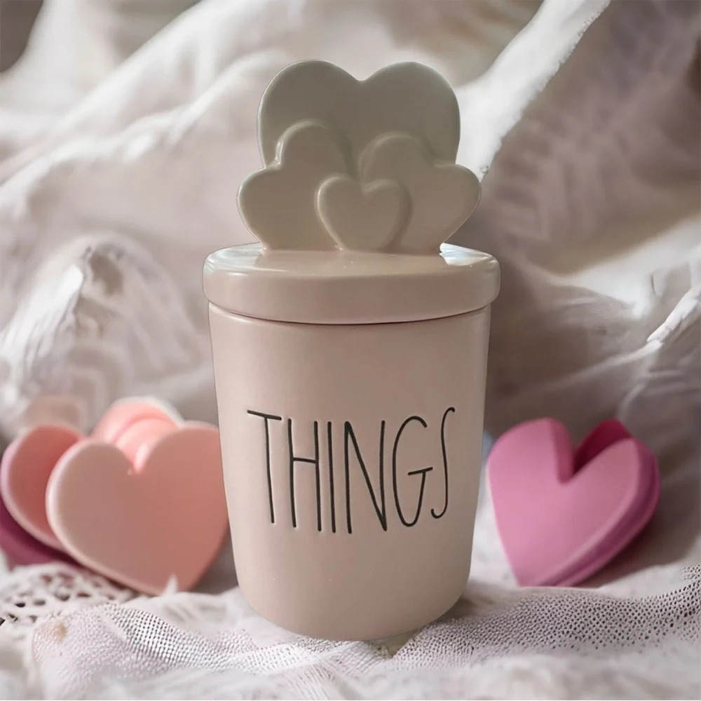 Rae Dunn Cotton Jar with Lid